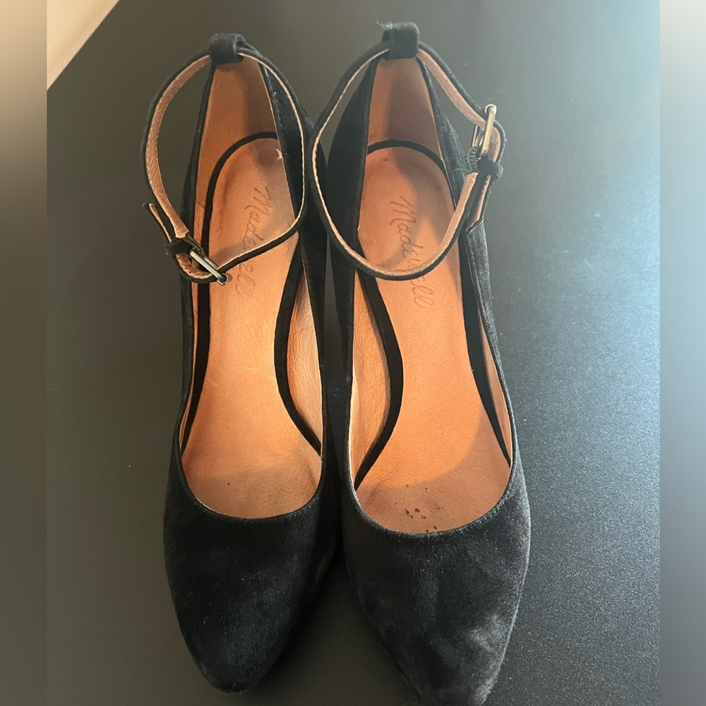 Madewell cresent heels